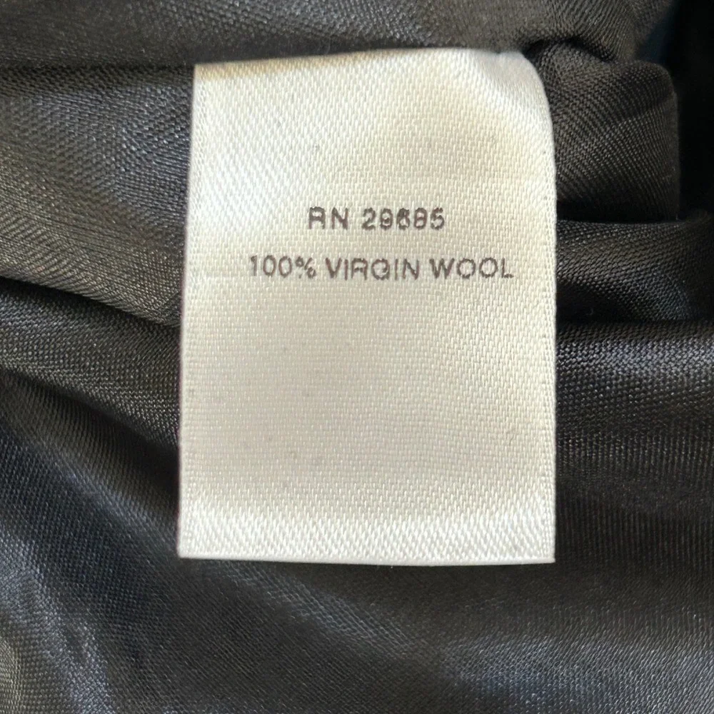 Pendleton Womens 10 Virgin Wool Pencil Skirt Brown Stripe Made in USA NWT